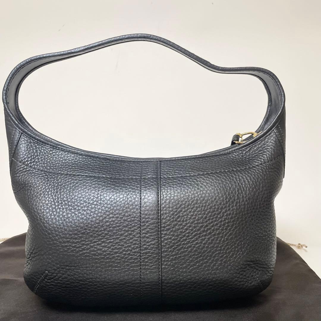 未使用保管品✨️COACH ショルダーバッグ アクセサリーポーチ レザー 黒