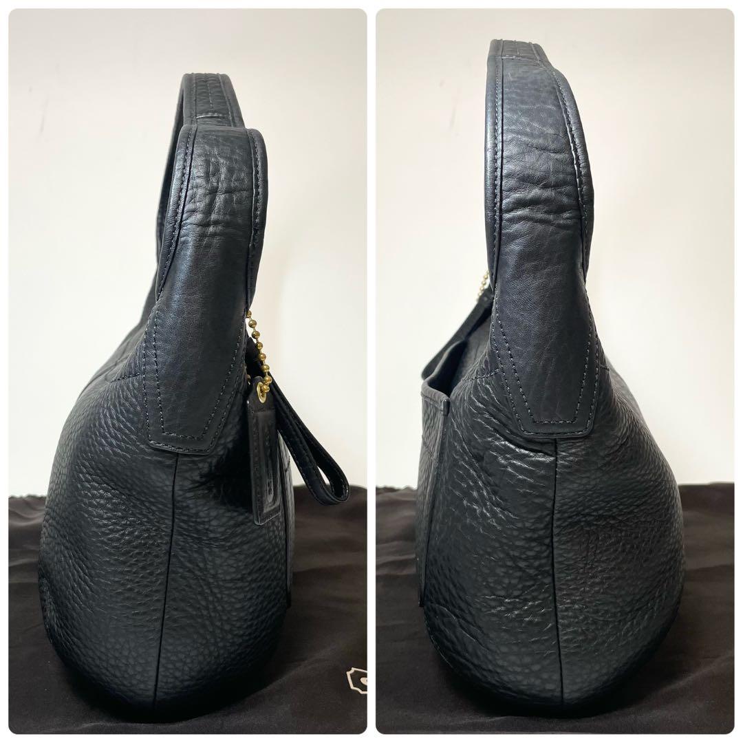 未使用保管品✨️COACH ショルダーバッグ アクセサリーポーチ レザー 黒