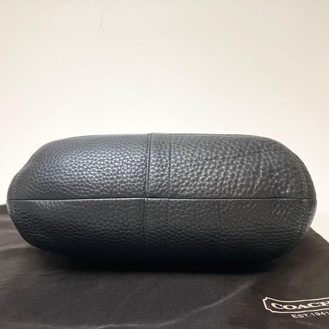 未使用保管品✨️COACH ショルダーバッグ アクセサリーポーチ レザー 黒