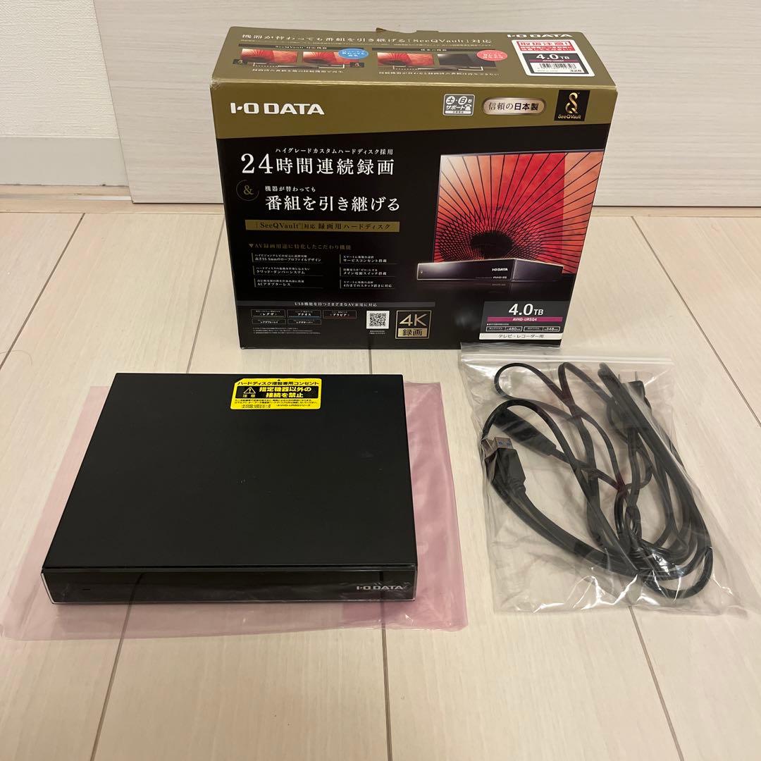 I・O DATA AVHD-URSQ4 アイオーデータ　ハードディスク