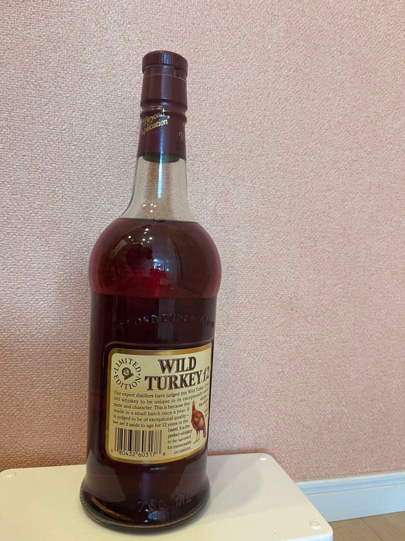 WILD TURKEY（ワイルドターキー）12年【希少・旧ボトル】