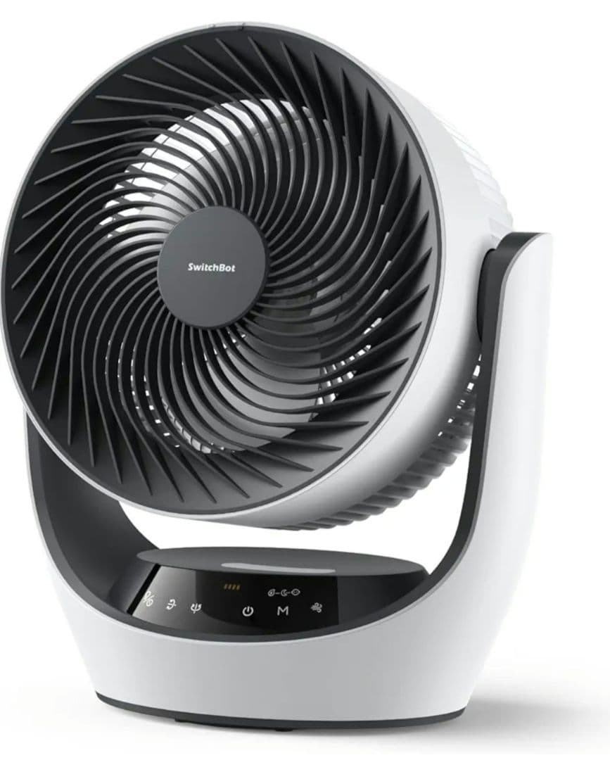 SwitchBot サーキュレーター 充電式バッテリー搭載 静音 首振り