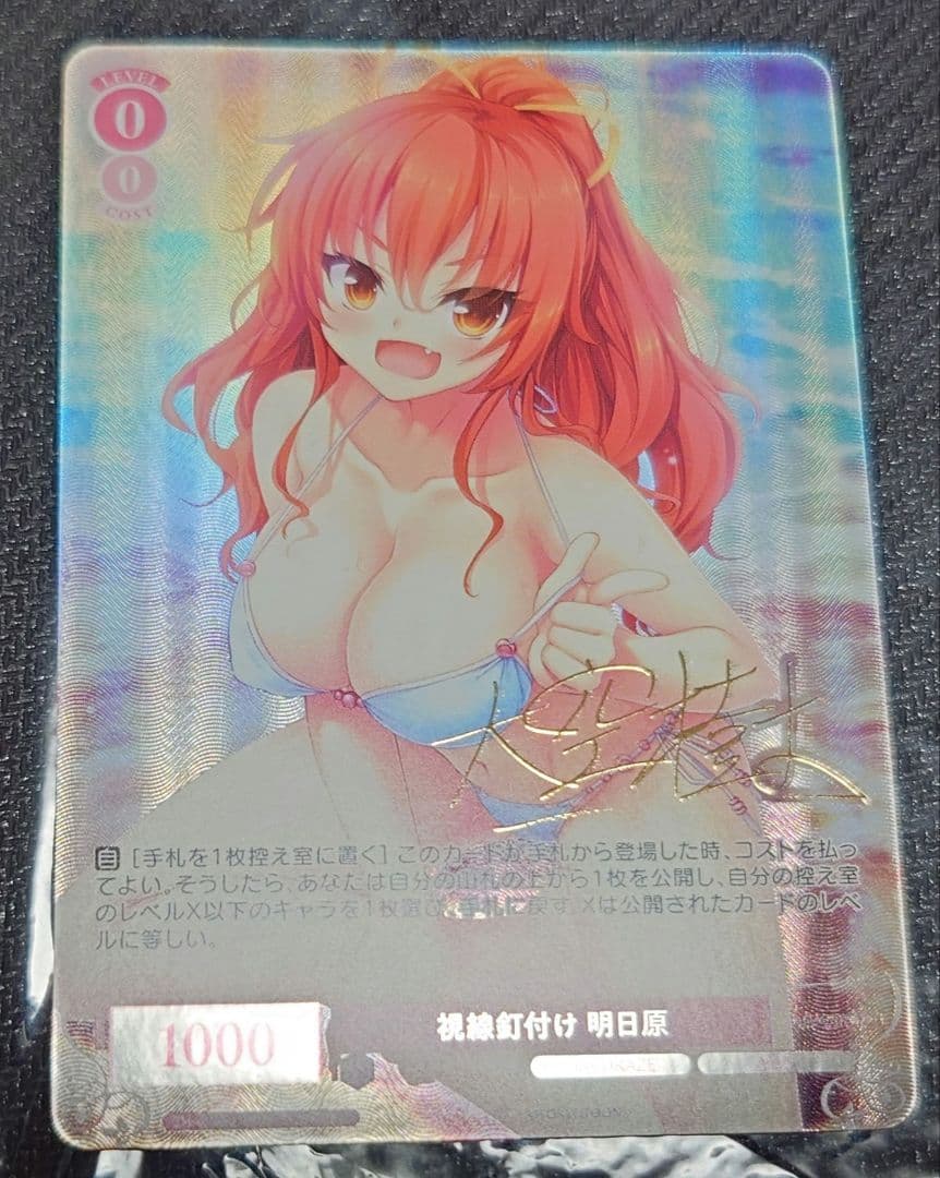 ヴァイスシュヴァルツロゼ　視線釘付け　明日原 PR+