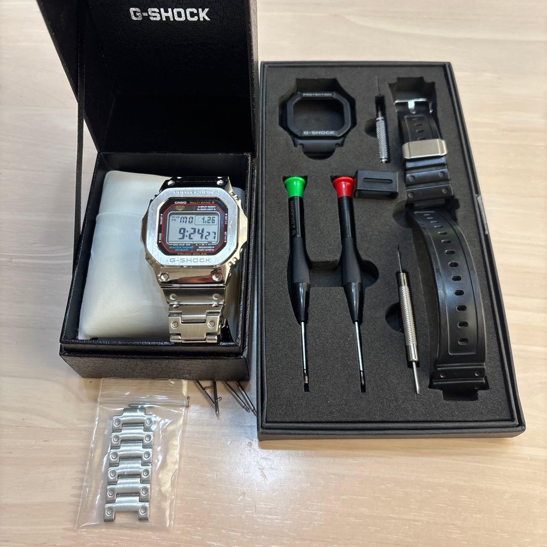 G-SHOCK デジタル GW-M5610 タフソーラー フルメタルカスタム