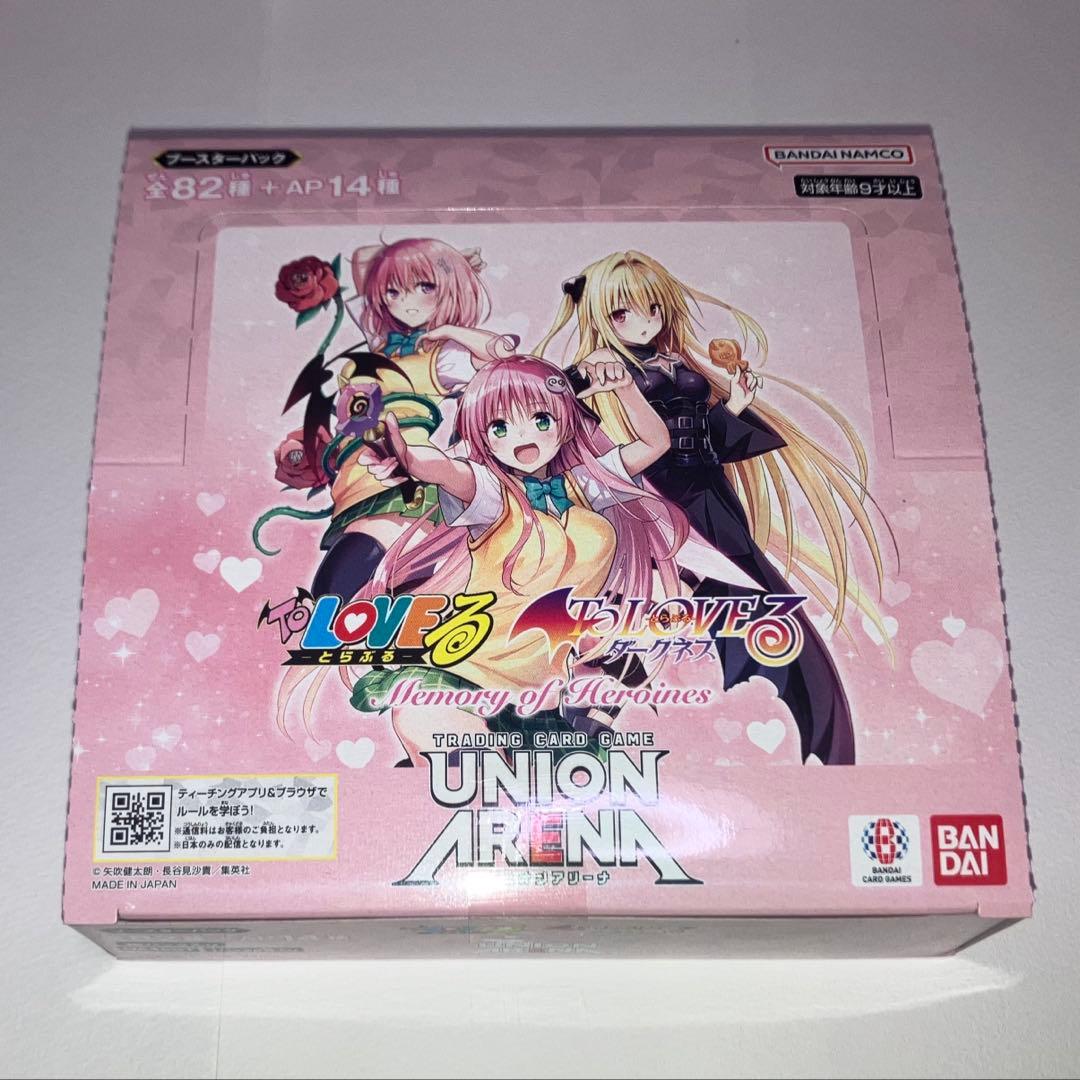 新品未開封　テープ付き　ユニオンアリーナ ToLOVEる 1box