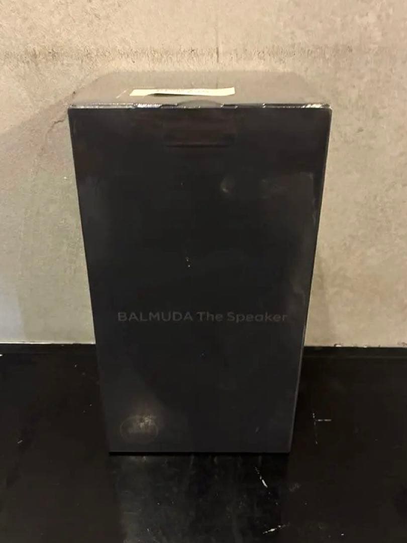 【新品未開封】BALMUDA The Speaker M01A-BK ブラック
