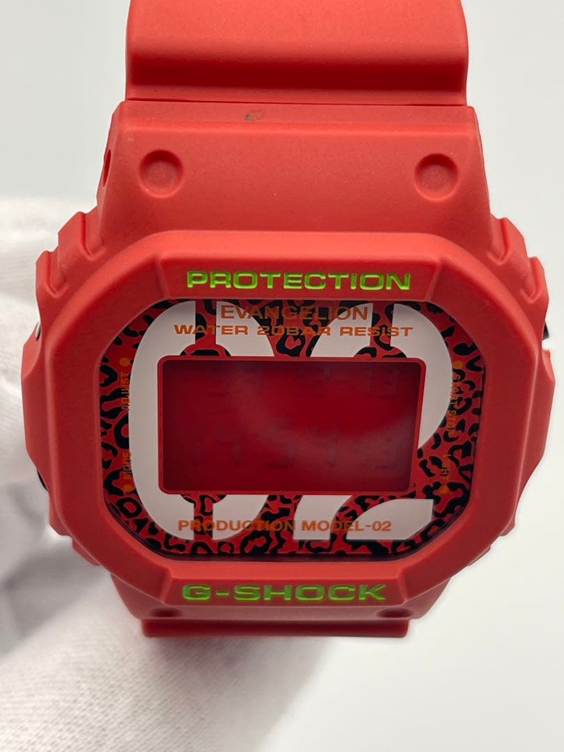 G-SHOCK 美品 DW-5600VT エヴァンゲリオン2号機ザ・ビースト