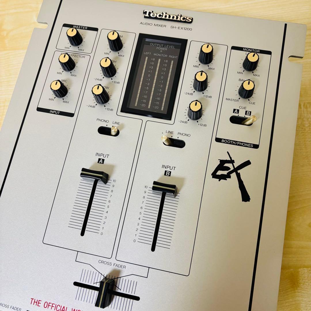 【ほぼ未使用】Technics DJミキサー SH-EX1200 送料込み