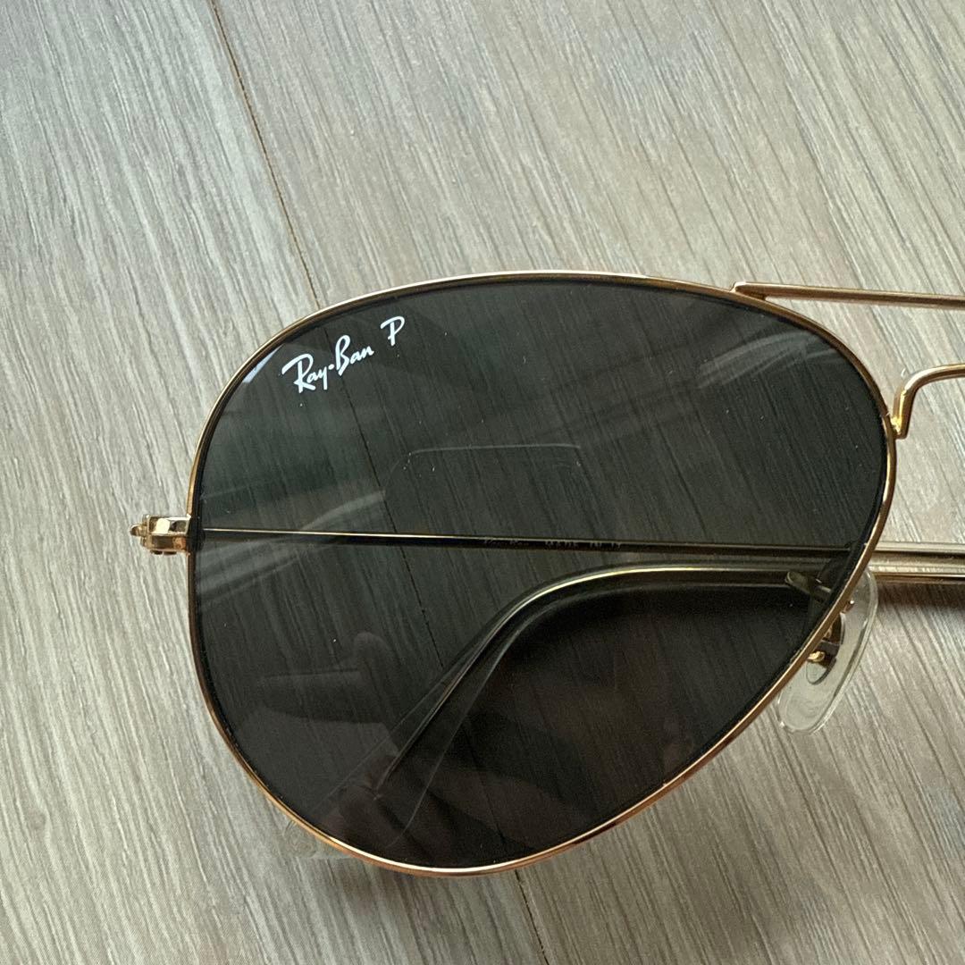 【極美品】レイバン アビエーター 偏光 RB3025 919648 付属品完備