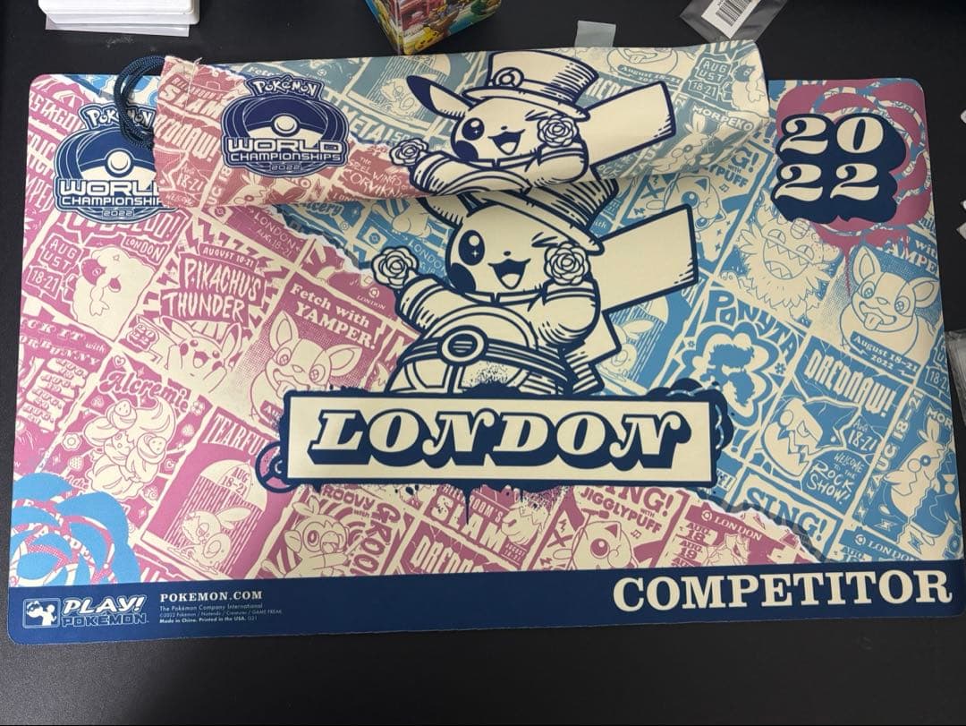 wcs2022 competitor プレイマット