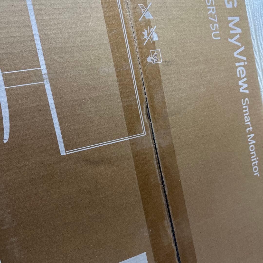 新品未開封　LG スマートモニター 27SR75U-W