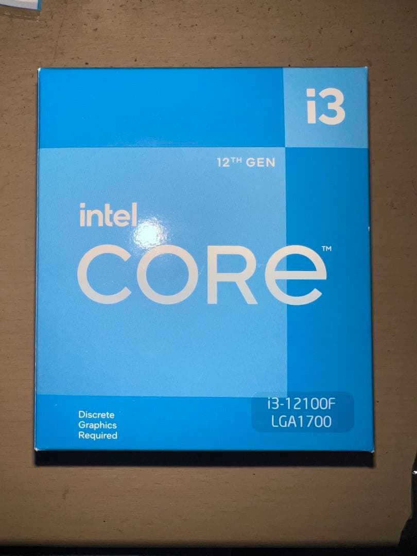 CPU Intel Core i3-12100F BOX LGA1700 CPU