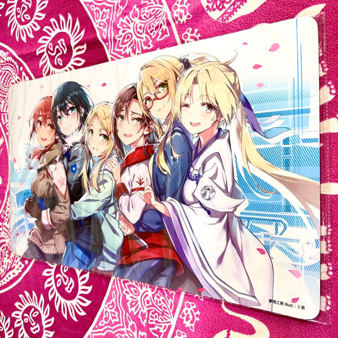 【超貴重】結城友奈は勇者である 友奈 美森 園子 夢現工房 プレイマット