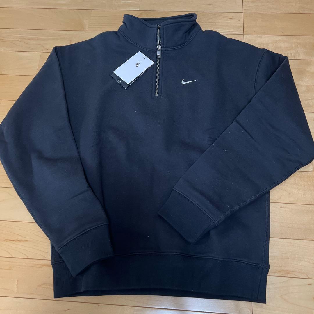 Nike ソロスウッシュ ハーフジップスウェット S