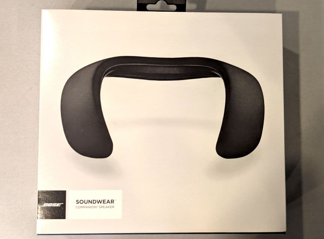 Bose SoundWear Companion ボーズスピーカー