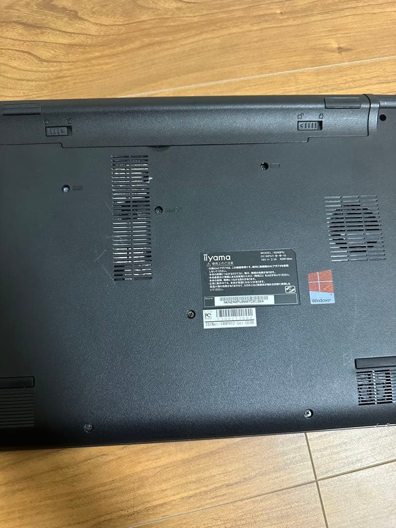 iiyama N240PU メモリ6GB SSD128Gb Windows11