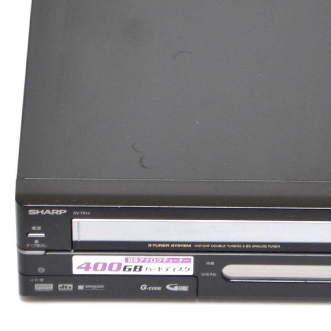 【正常動作品/リモコン付】SHARP シャープ DV-TR14 VHS一体型