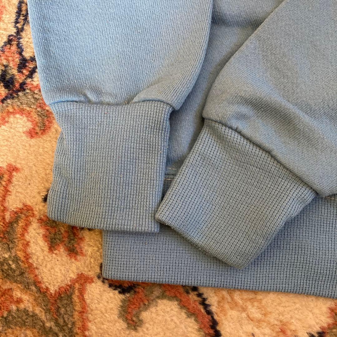 アメリカ古着　ビンテージ　ミッキーマウス 水色トレーナー