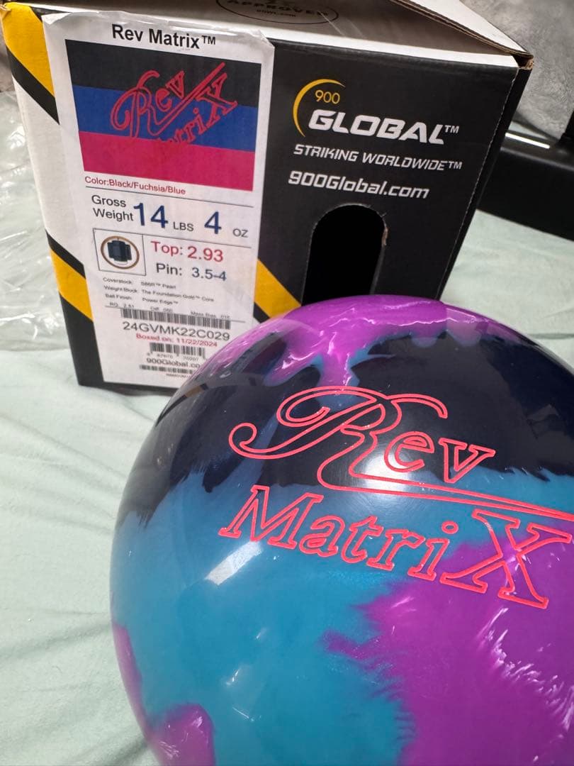 RevMatrix ボウリング14ポンド レブマトリックス