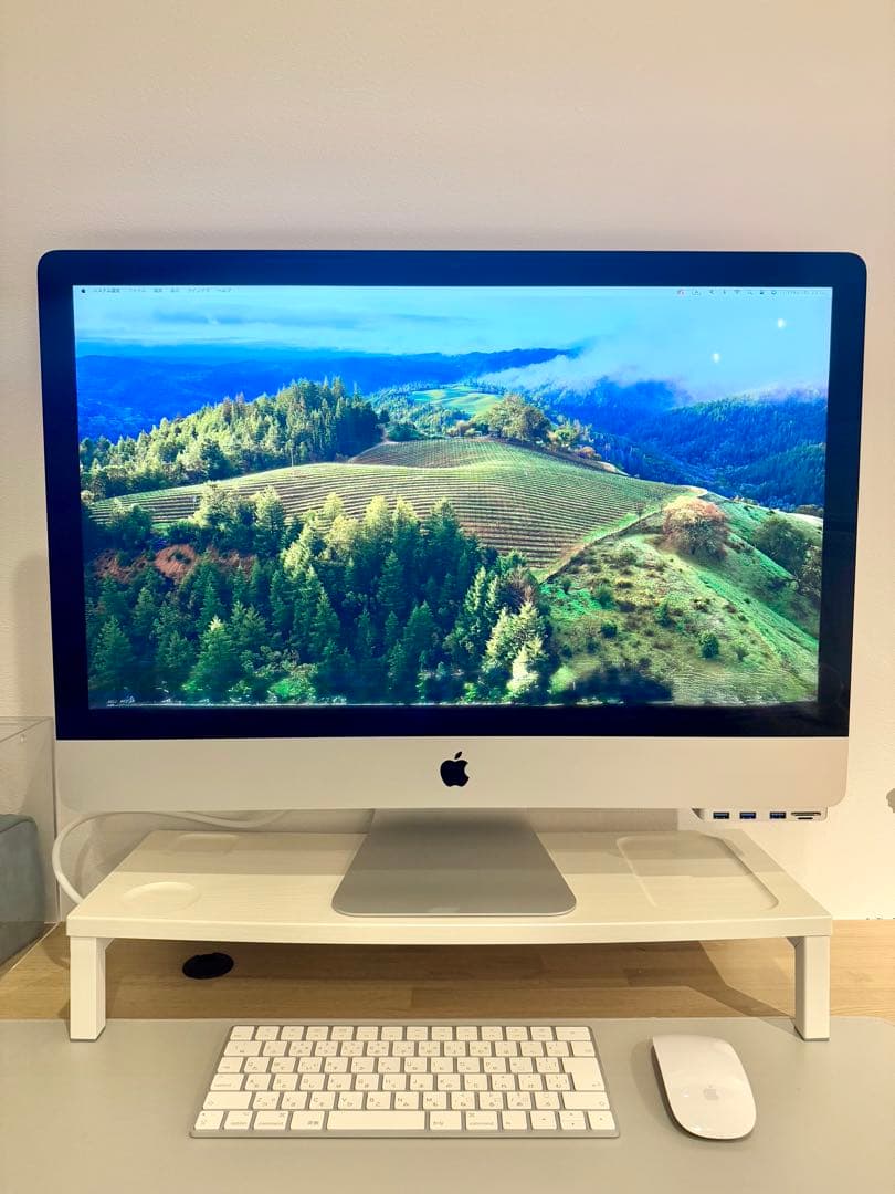 美品 Apple iMac 27inch 2019 854GB 40GBメモリ