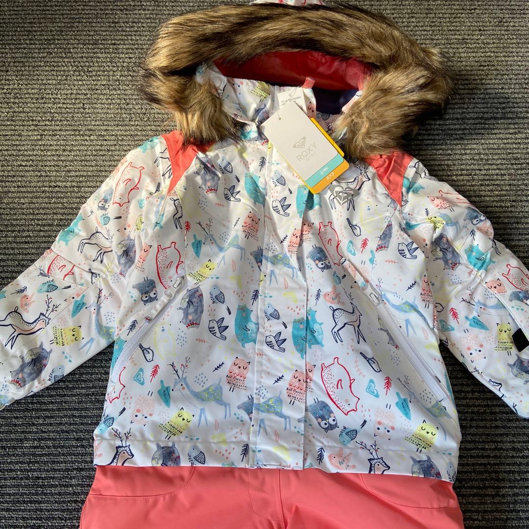 新品・未使用⭐️ROXY ロキシー キッズ スノボウェア　スキーウェア 100cm