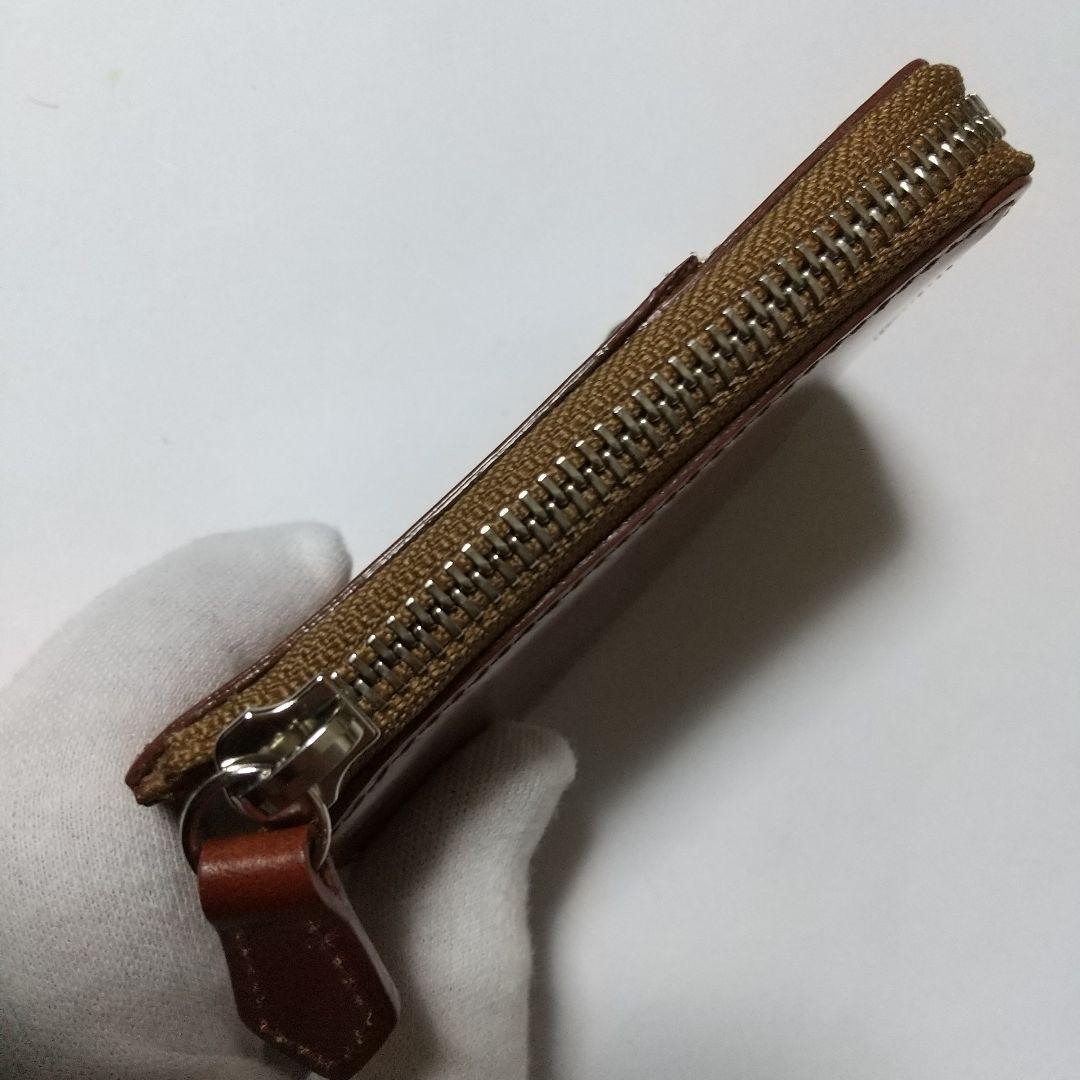 美品 SOMES SADDLE ブライドルレザー キーケース カードケース