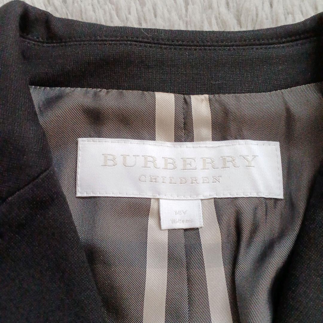 バーバリー チルドレンジャケット ブラウス ネクタイ セット 160㎝