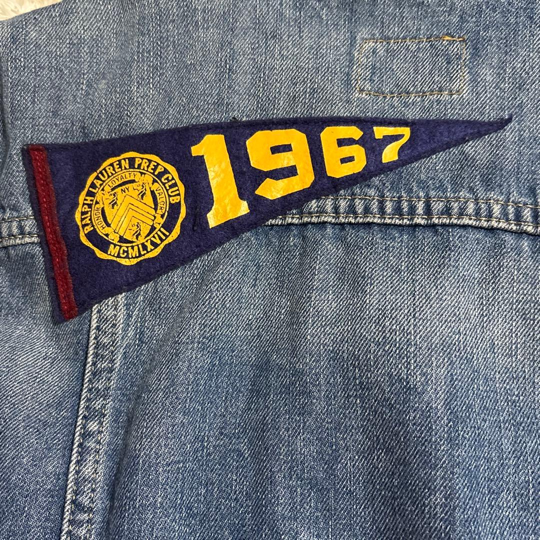 annラルフローレン ジージャン トラッカージャケット デニム ワッペン