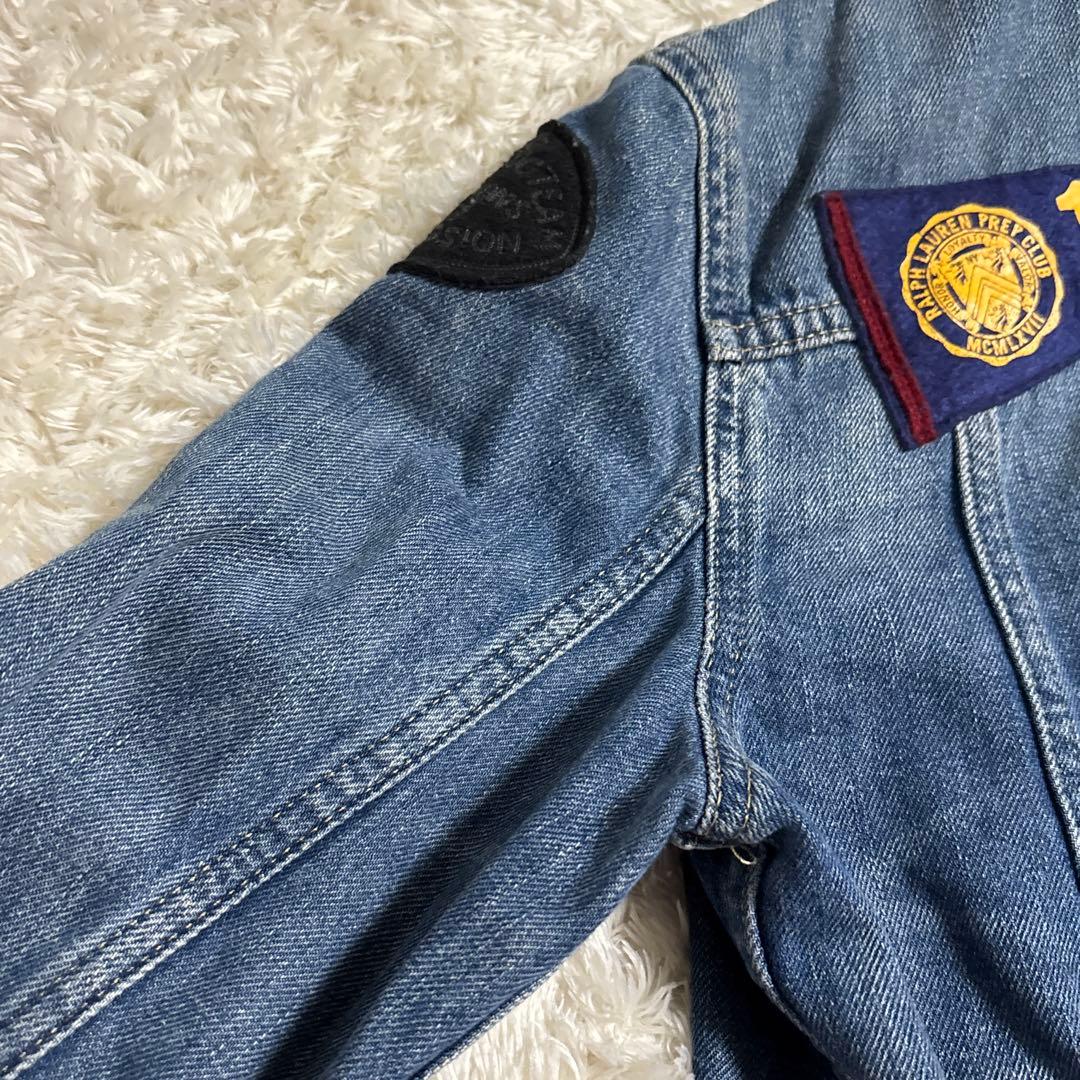 annラルフローレン ジージャン トラッカージャケット デニム ワッペン