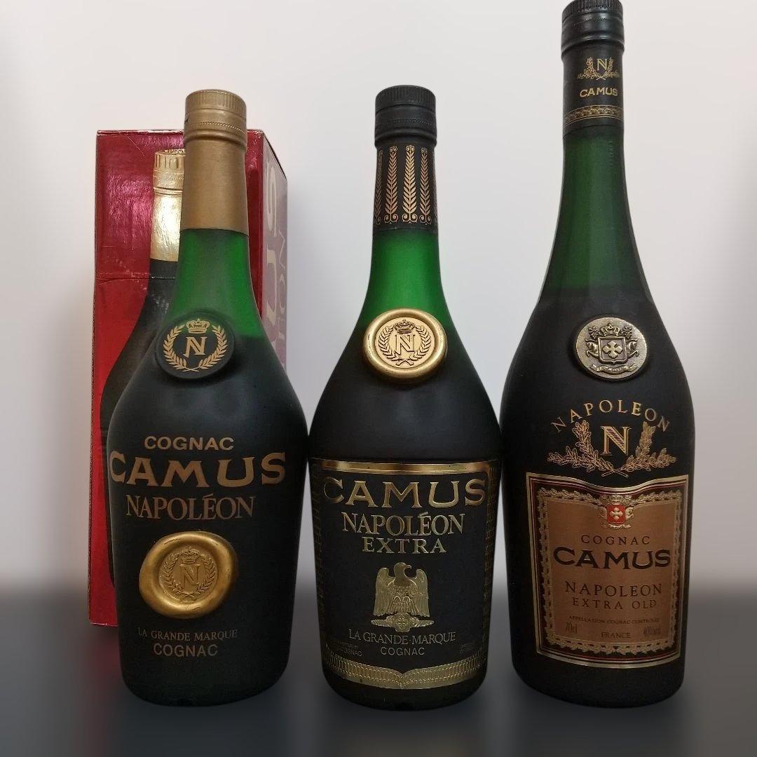 は*か様 カミュ　ナポレオン　エクストラ　オールド　ブランデー　コニャック　3本