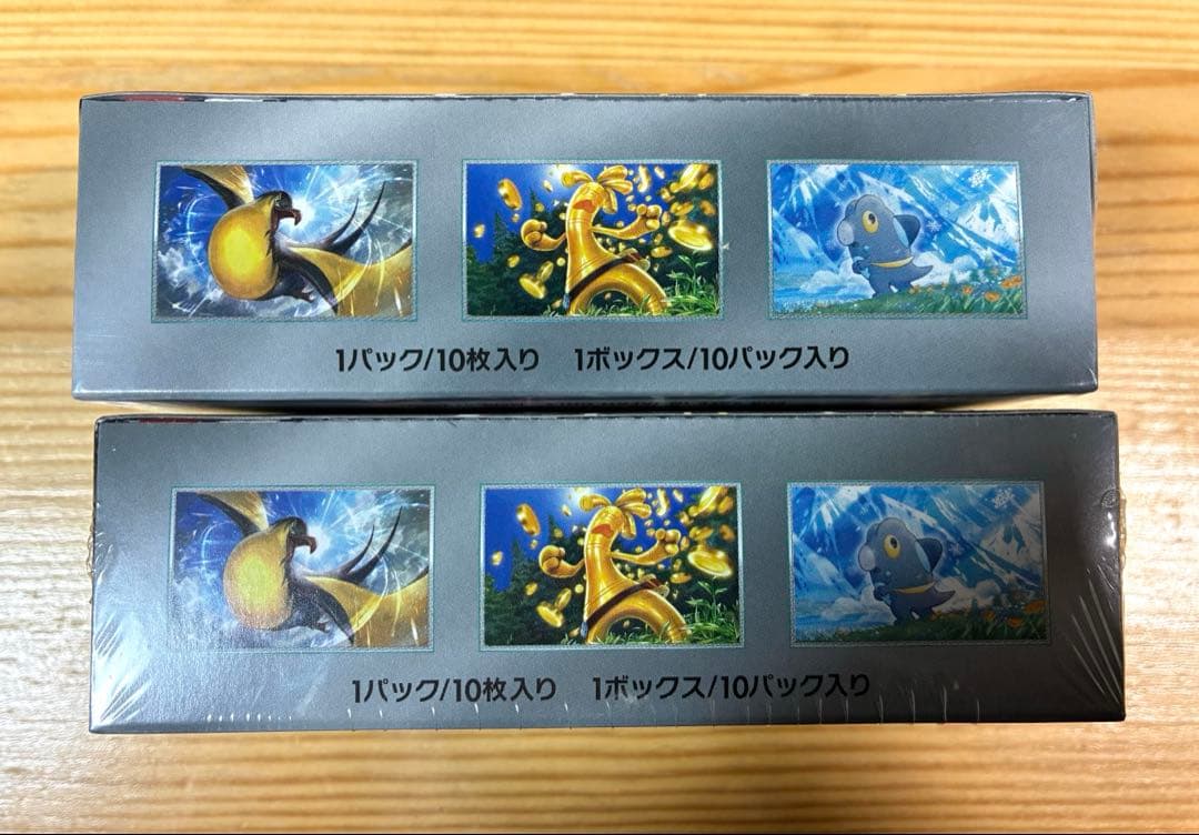 ポケモンセンター品　シャイニートレジャーex シュリンク付き　未開封2box