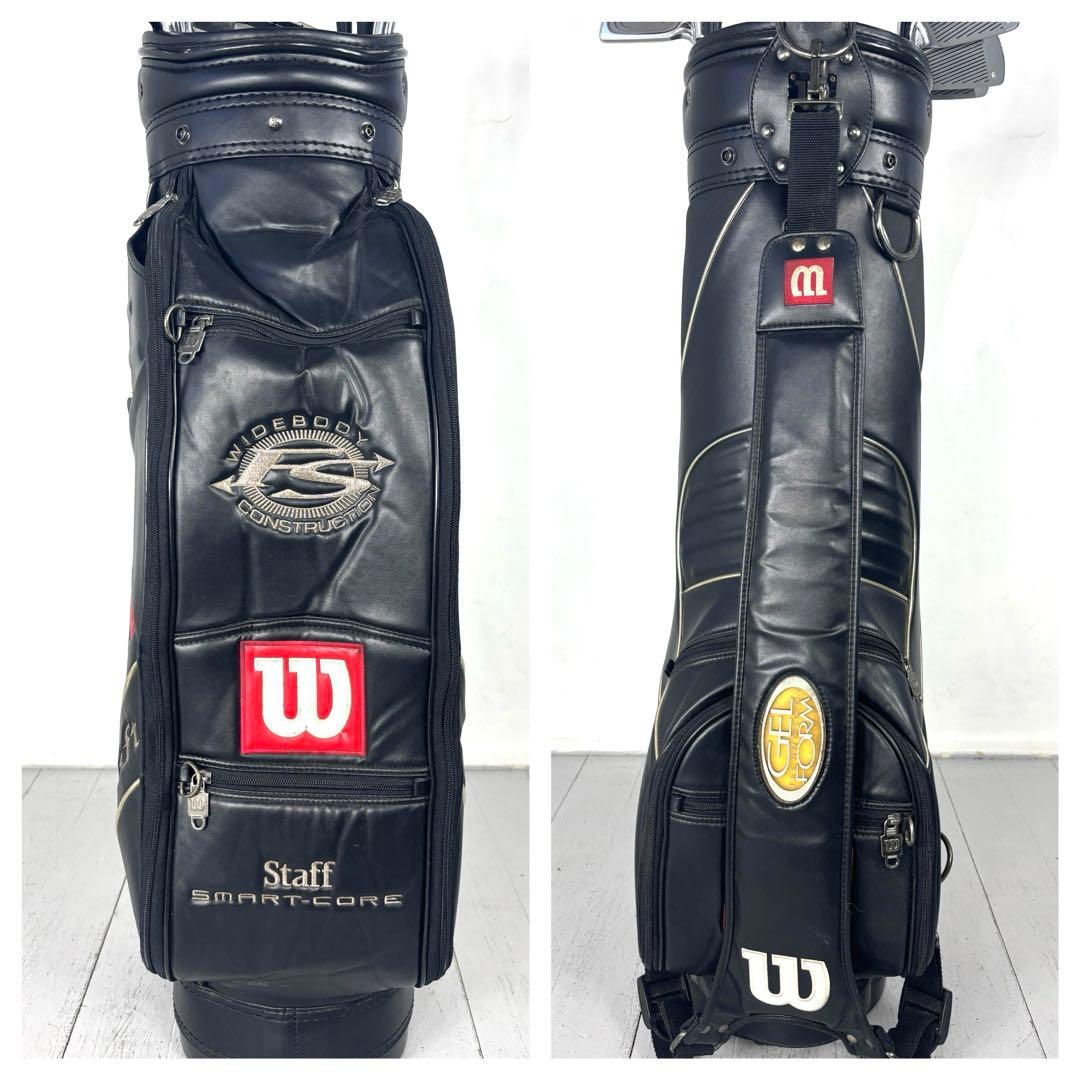 本格派 メンズゴルフクラブ 13本 フルセット ゴルフセット お試し ウィルソン