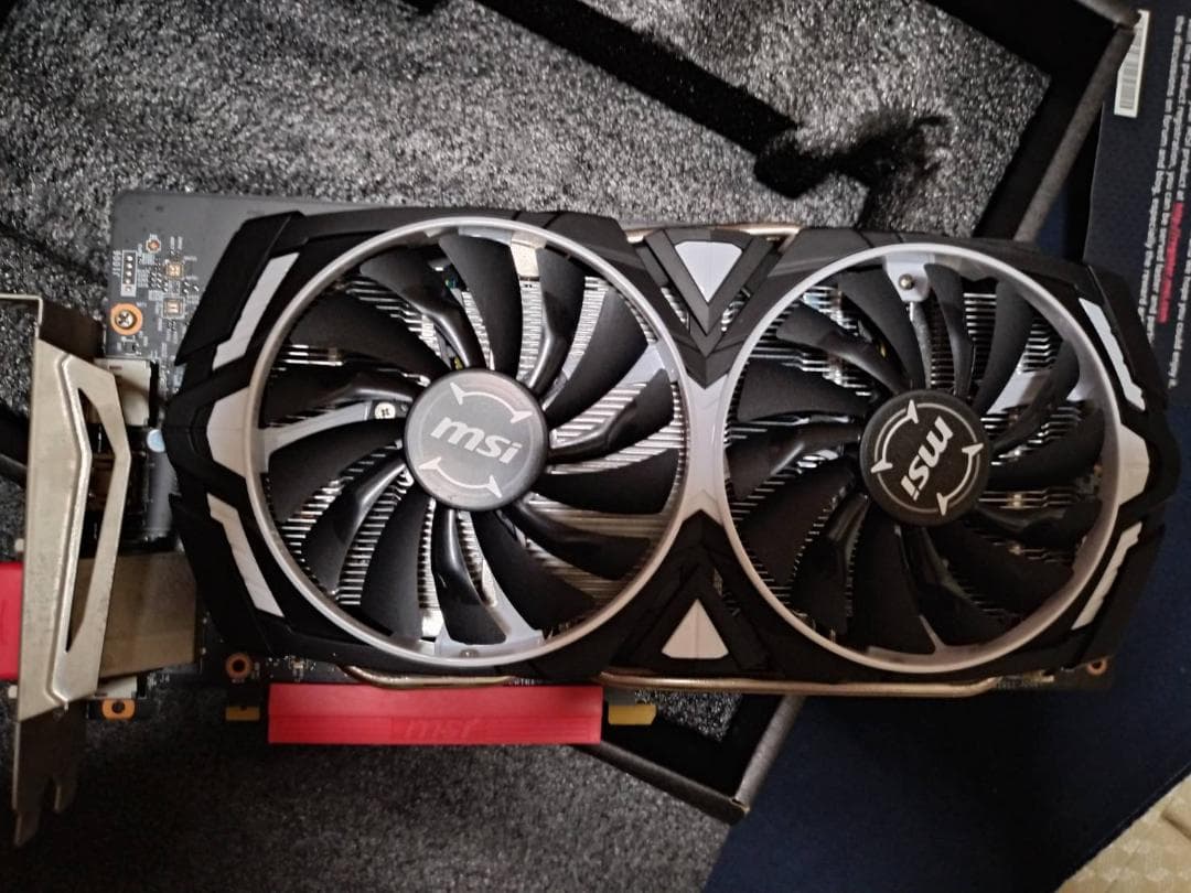 MSI GTX 1060 ARMOR OC Edition　美品　６G静音ファン