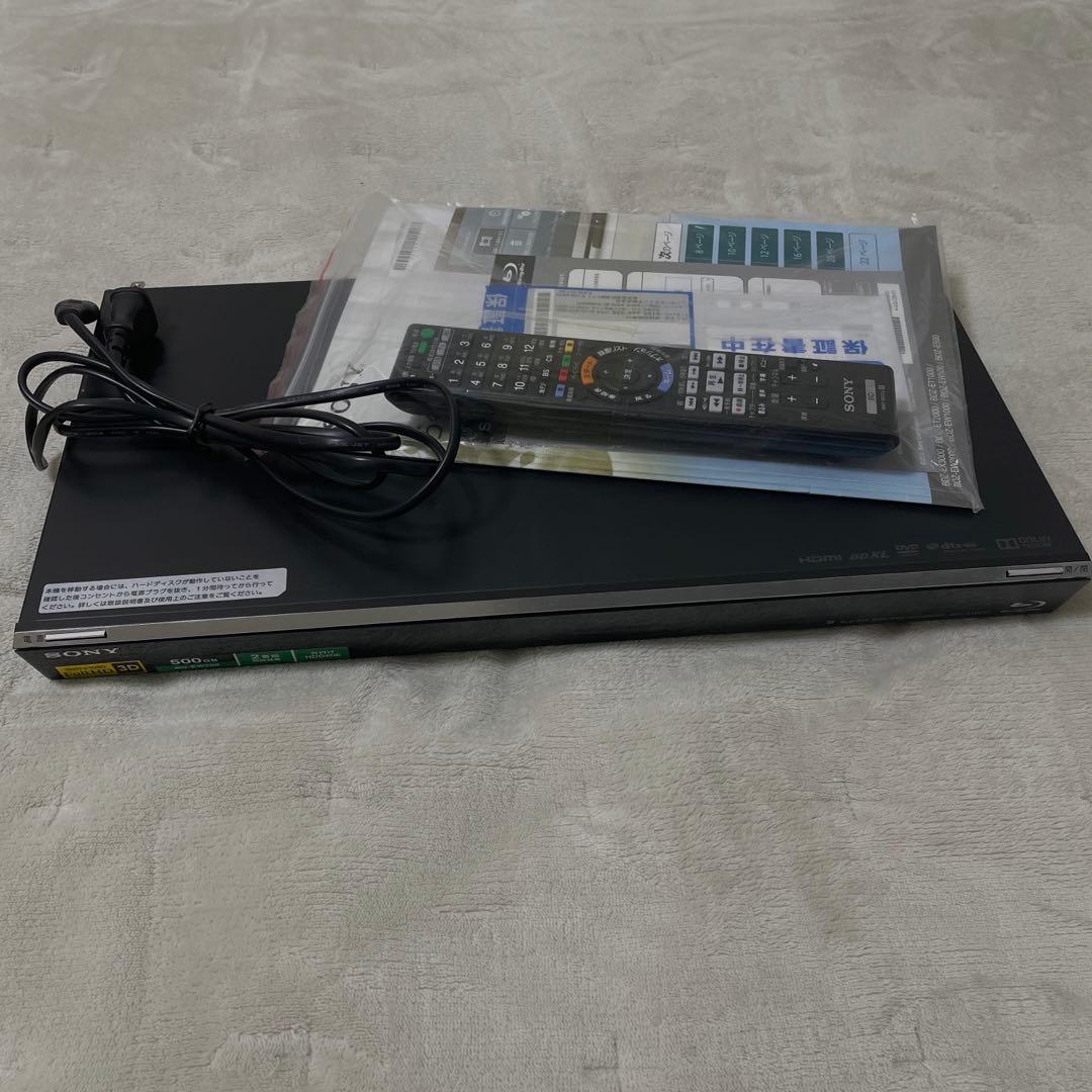 SONY BDZ-EW500 ブルーレイ&DVDレコーダー