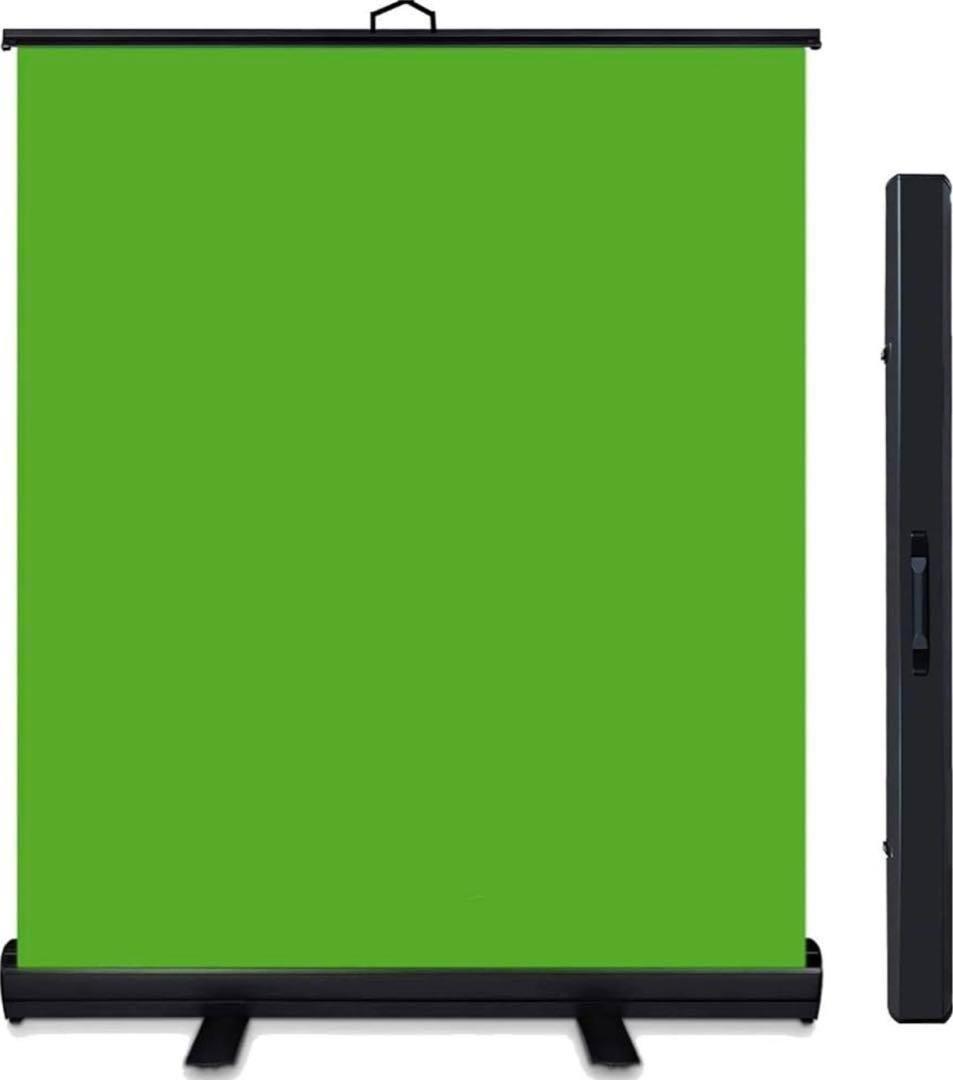 WASJOYE 背景布 クロマキー 撮影用 グリーンバック 自立型 スクリーン