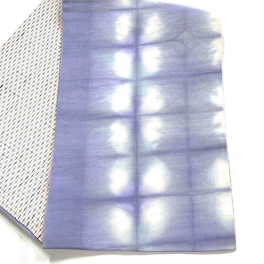 専用帯5067 ●高級 正絹 板締め絞り 両面全通 リバーシブル 京袋帯 袋帯