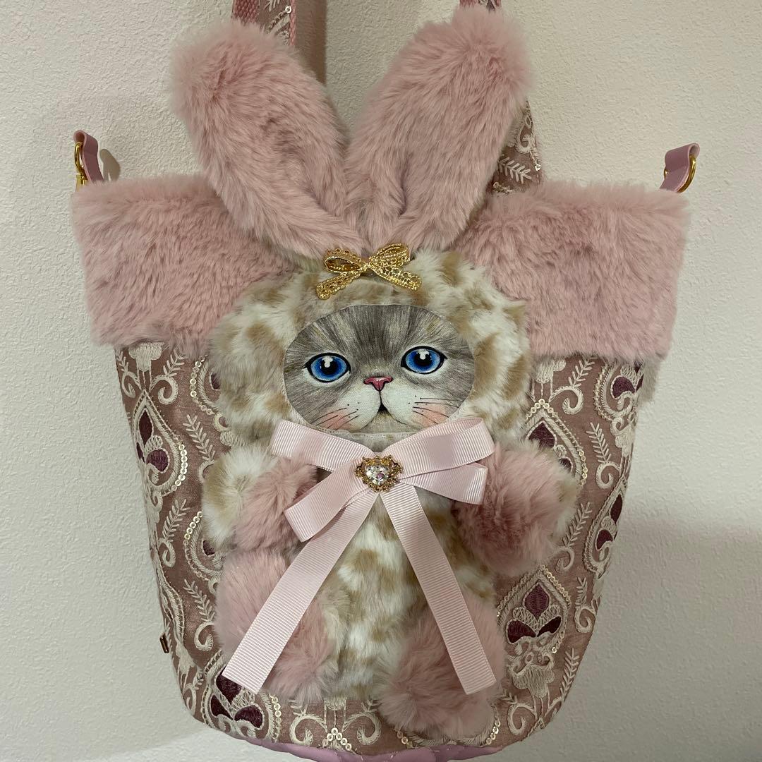 あ*き様 コヤンイサムチョン　うさぎルミちゃん円底バケツトートバッグ