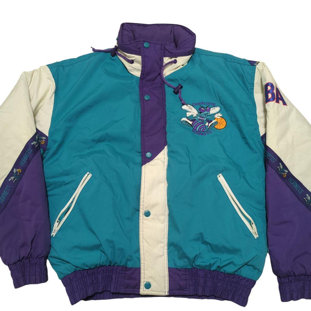 d*7様 NBA プロプレイヤー シャーロット・ホーネッツ ナイロンジャケット
