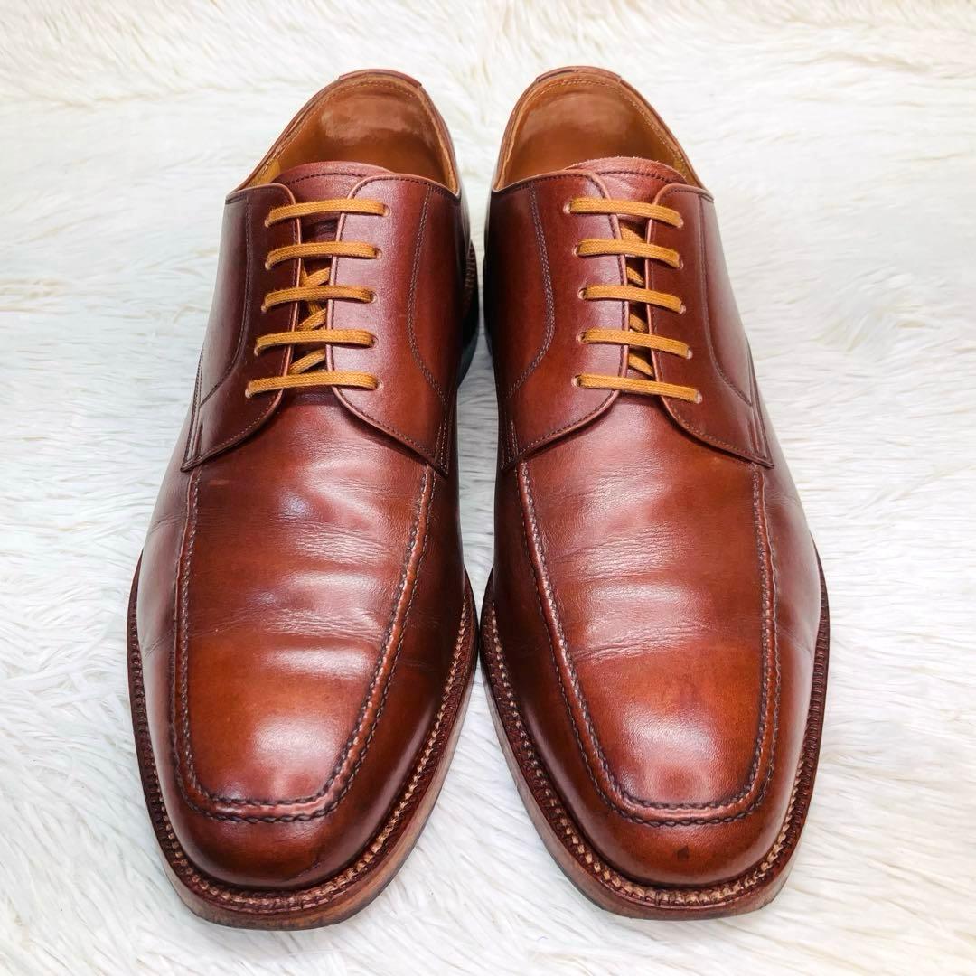 【美品】SCOTCH GRAIN26.5㌢Uチップ429 スコッチグレイン　茶