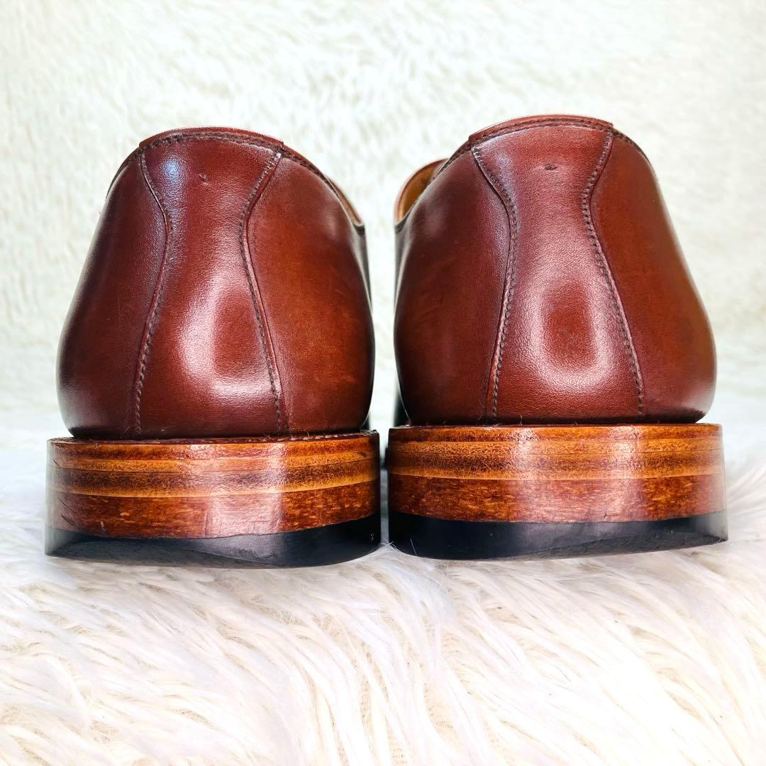 【美品】SCOTCH GRAIN26.5㌢Uチップ429 スコッチグレイン　茶