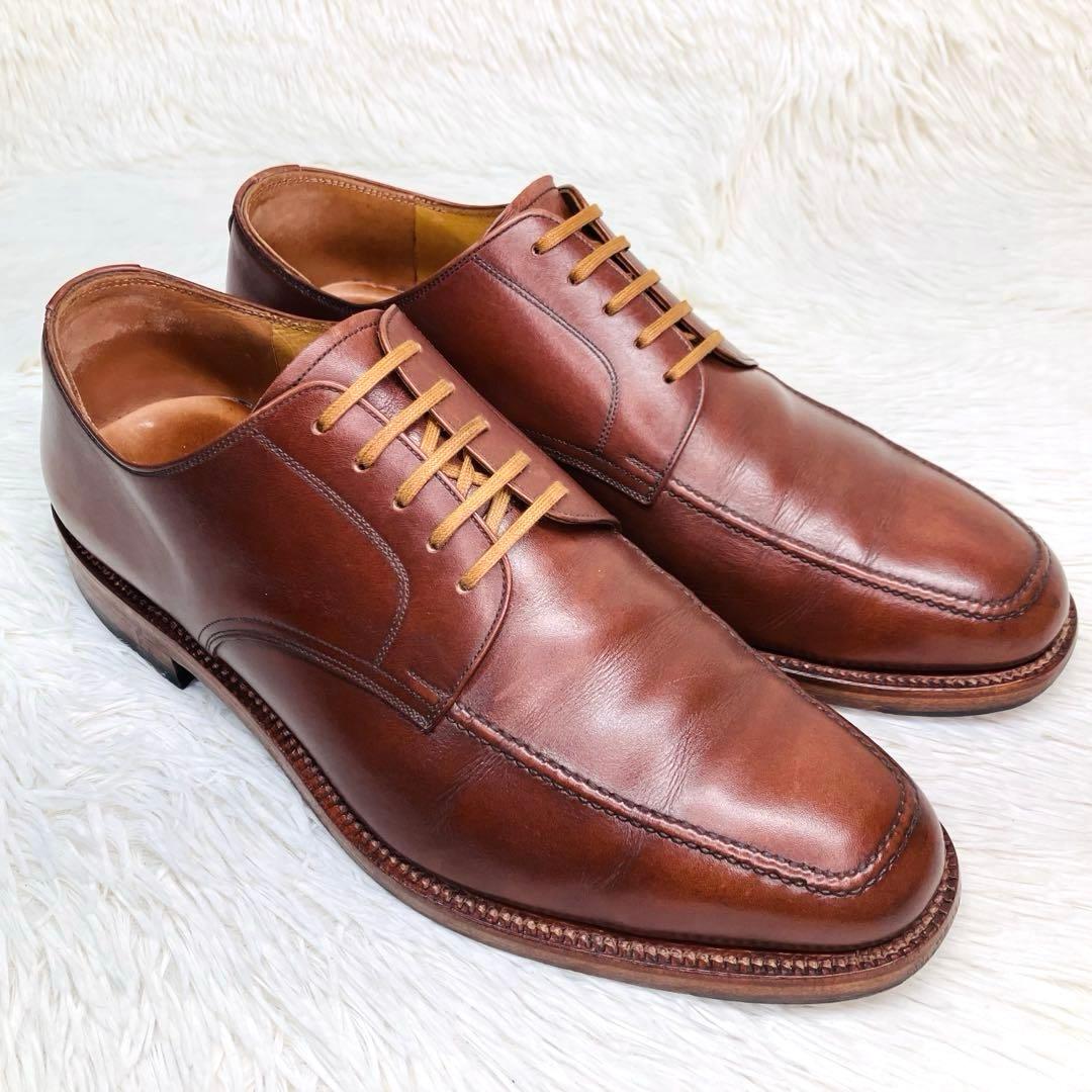 【美品】SCOTCH GRAIN26.5㌢Uチップ429 スコッチグレイン　茶