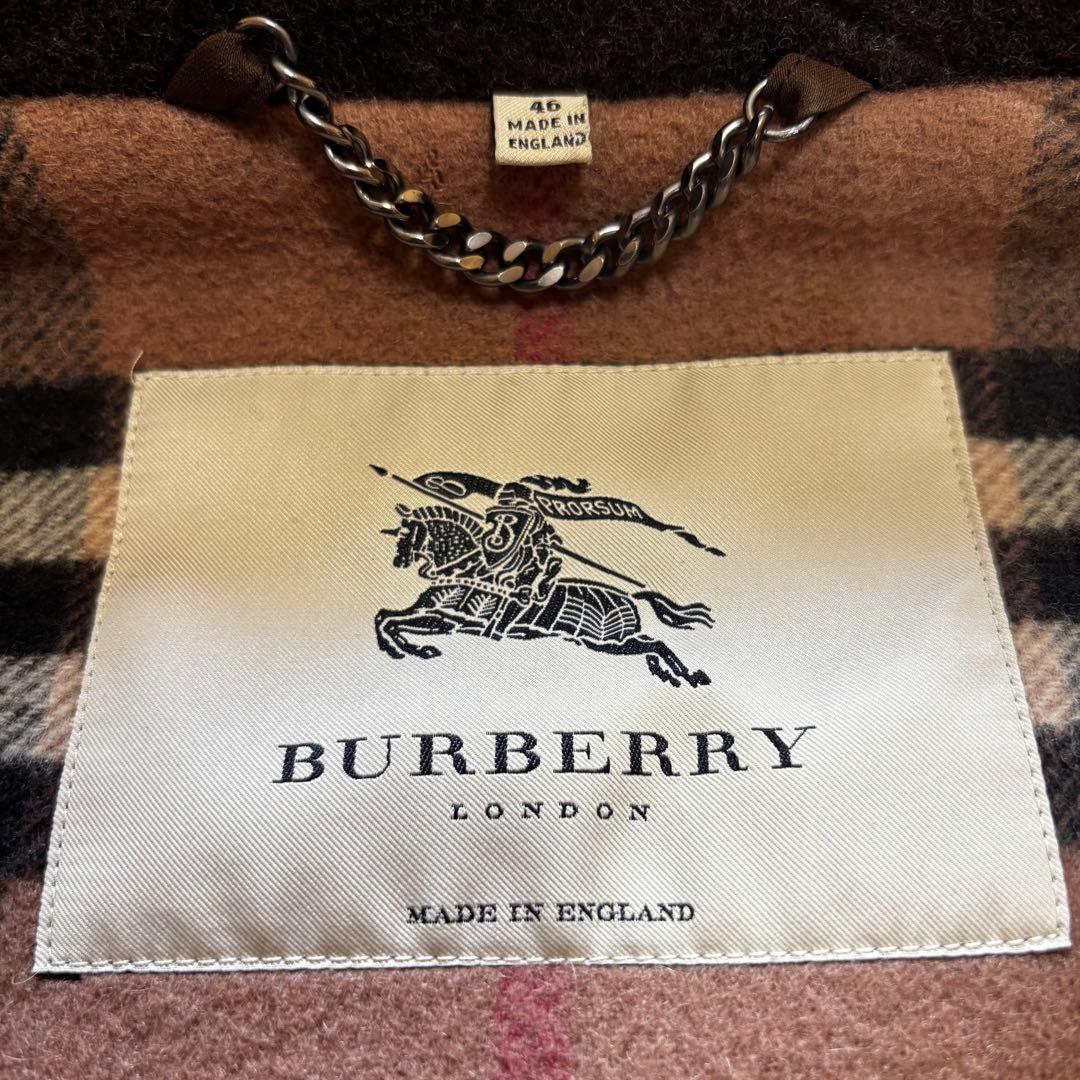 【希少】バーバリーロンドン イングランド製 ダッフルコート 2way