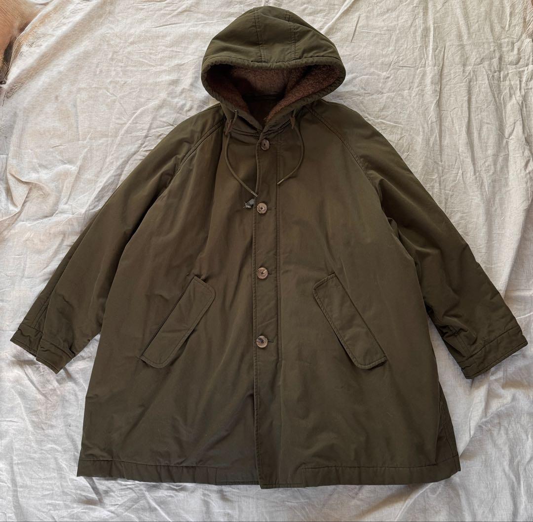 Scye サイ モッズコート パディング 38 カーキ