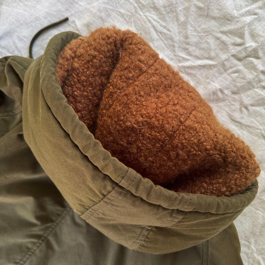 Scye サイ モッズコート パディング 38 カーキ