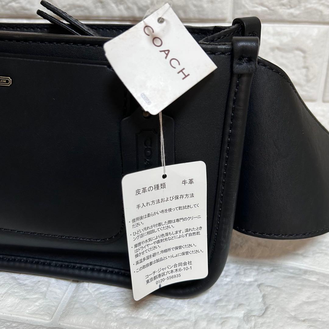 【未使用】COACHオールドコーチ　ウエストポーチボディバッグ