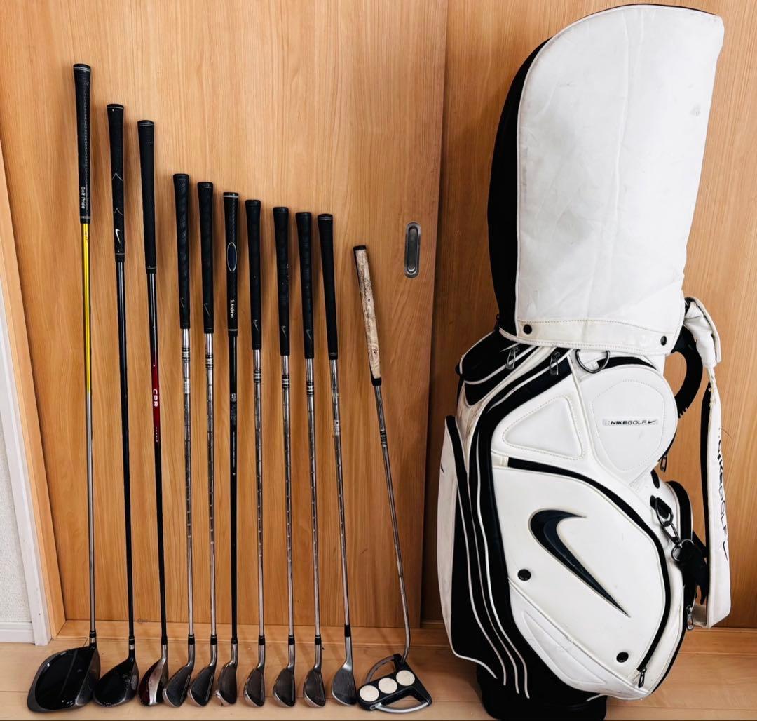ナイキ　NIKE ゴルフセット11本　サスクワッチ SQ おまけ付き