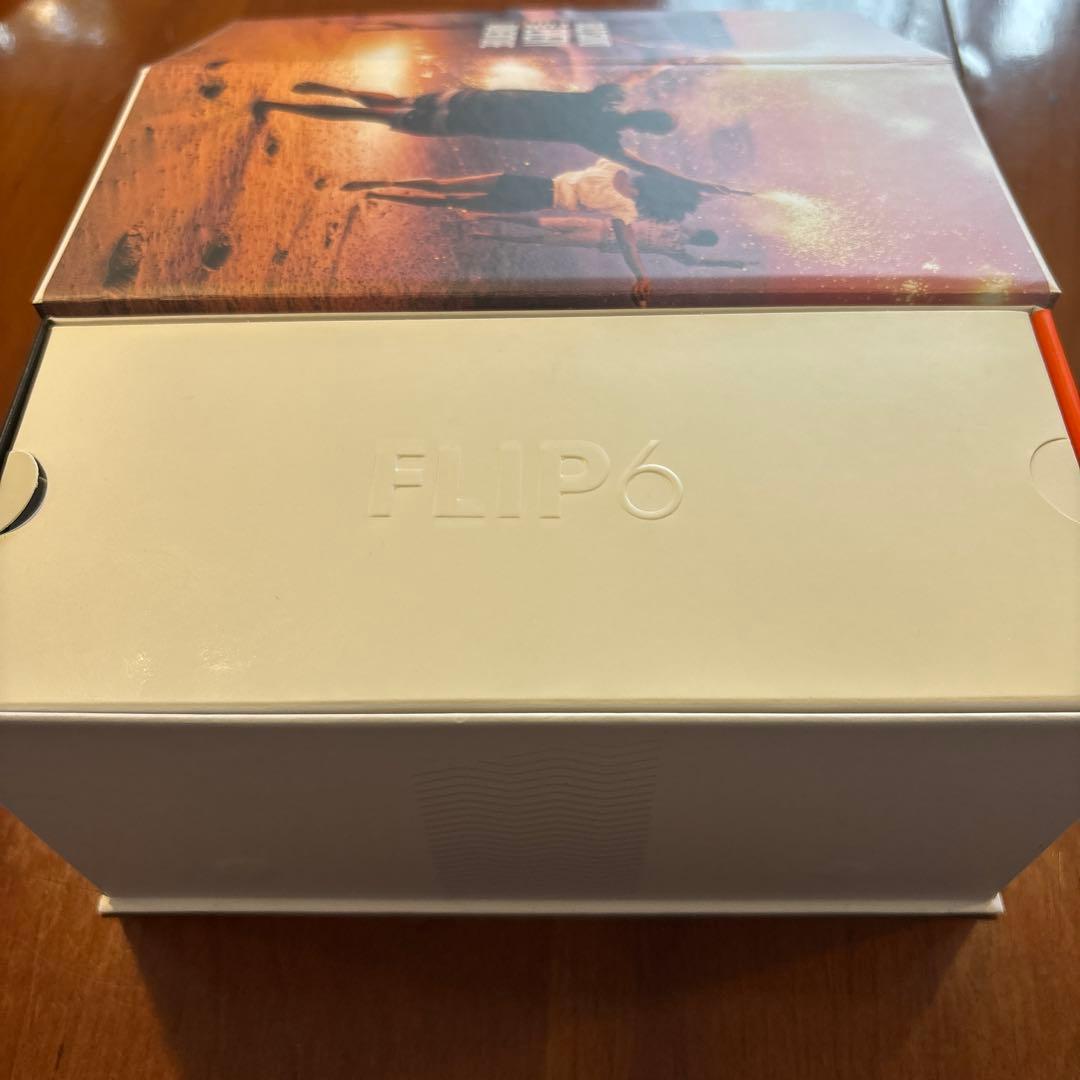 JBL FLIP6 スピーカー ポータブル ホワイト箱付き　美品　期間限定価格