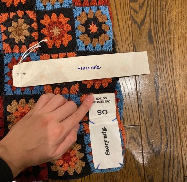 Story mfg piece scarf ストール　マフラー