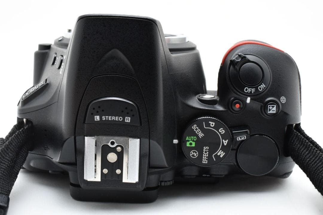 美品　ニコン D5600 ダブルズームキット /SD64GB/専用ガラスフィルム