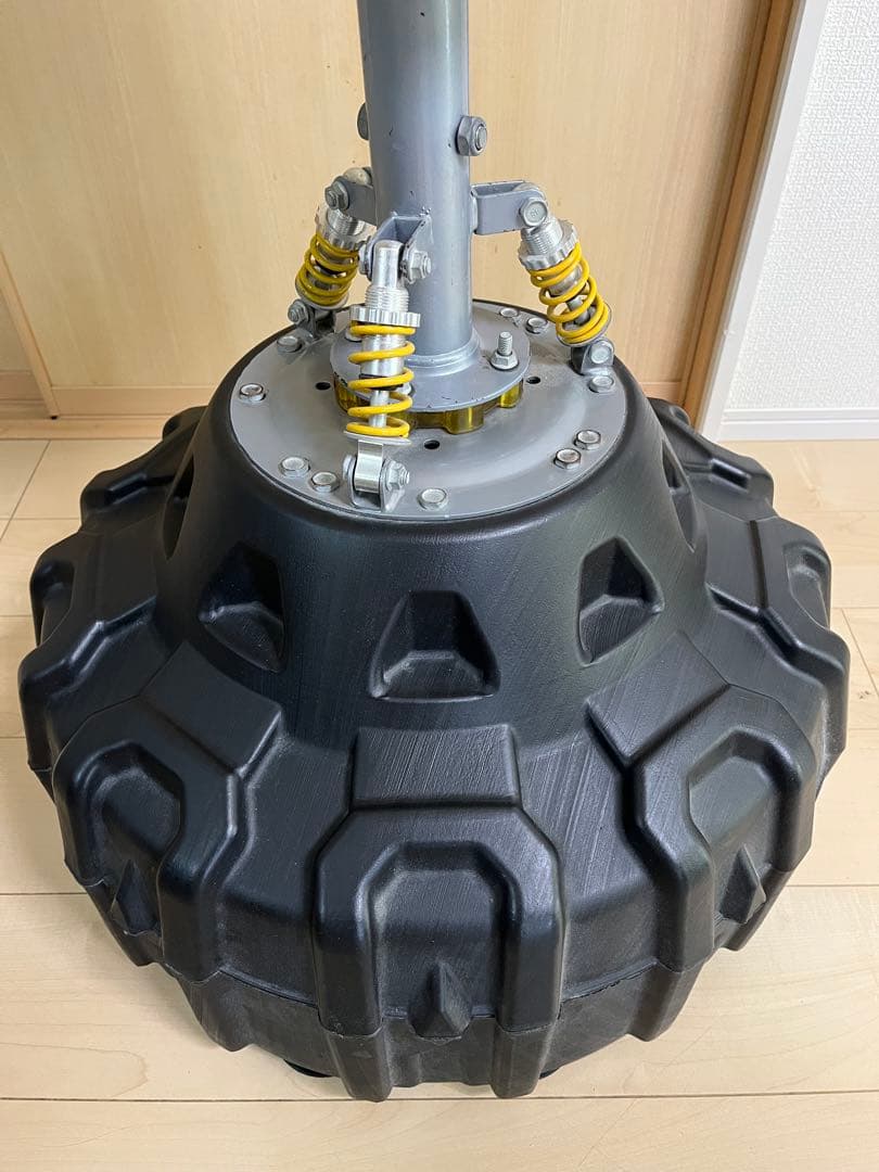 ま*お様 RILLNA サンドバッグ 黒/黄